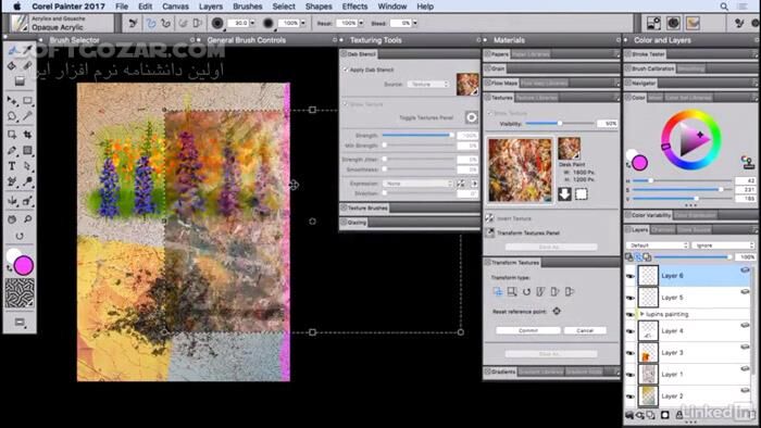دانلود Lynda - Corel Painter 2017 Essential Training - دانلود فیلم آموزش کورل پینتر 2017 لیندا - سافت گذر