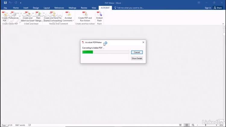 دانلود LinkedIn - Creating Accessible PDFs - دانلود آموزش ساخت پی دی اف PDF - سافت گذر
