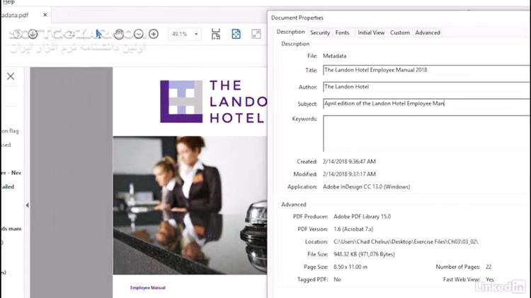 دانلود LinkedIn - Creating Accessible PDFs - دانلود آموزش ساخت پی دی اف PDF - سافت گذر