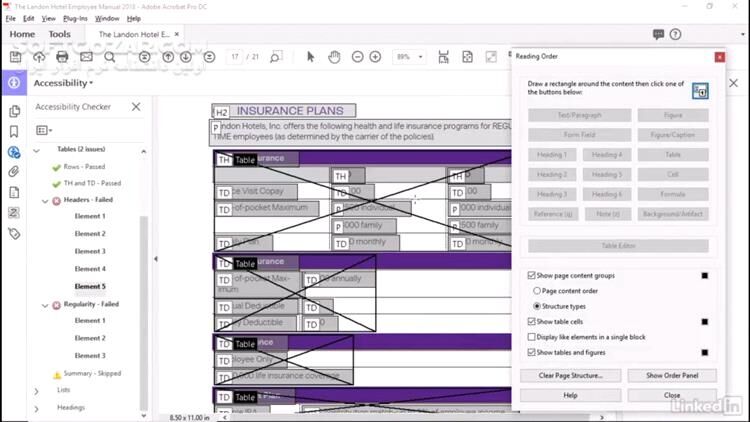 دانلود LinkedIn - Creating Accessible PDFs - دانلود آموزش ساخت پی دی اف PDF - سافت گذر