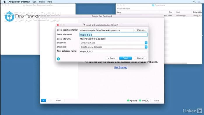 دانلود Lynda - Drupal 8 Essentials 1- Getting Started - دانلود فیلم آموزش مهارت‌های ضروری دروپال 8 – بخش اول - سافت گذر
