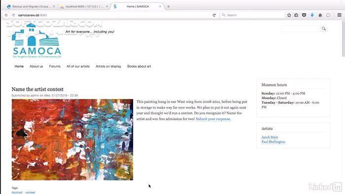 دانلود Lynda - Drupal 8 Essentials 1- Getting Started - دانلود فیلم آموزش مهارت‌های ضروری دروپال 8 – بخش اول - سافت گذر