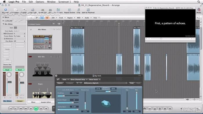 دانلود Lynda - Foundations of Audio- Reverb - دانلود فیلم آموزش اصول زیربنایی صوت - ریوِرب لیندا - سافت گذر