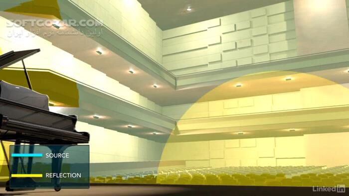 دانلود Lynda - Foundations of Audio- Reverb - دانلود فیلم آموزش اصول زیربنایی صوت - ریوِرب لیندا - سافت گذر