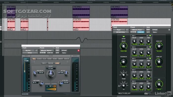 دانلود Lynda - Foundations of Audio- Reverb - دانلود فیلم آموزش اصول زیربنایی صوت - ریوِرب لیندا - سافت گذر