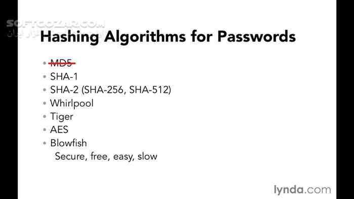 دانلود Lynda - Foundations of Programming- Web Security - دانلود فیلم آموزش اصول اولیه برنامه‌نویسی وب - امنیت وبسایت - سافت گذر