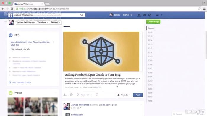 دانلود Lynda - HTML Structured Data- Facebook Open Graph - دانلود فیلم آموزش داده‌های ساختاریافته اچ‌تی‌ام‌ال - فیس‌بوک اُپن گراف - سافت گذر