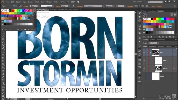 دانلود Lynda - Illustrator CC 2018 One-on-One - Advanced - دانلود آموزش ایلوستریتور - سافت گذر
