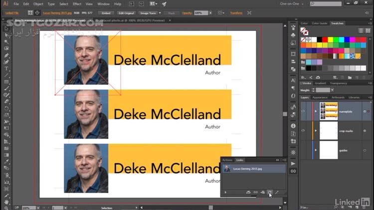 دانلود Lynda - Illustrator CC 2018 One-on-One - Advanced - دانلود آموزش ایلوستریتور - سافت گذر