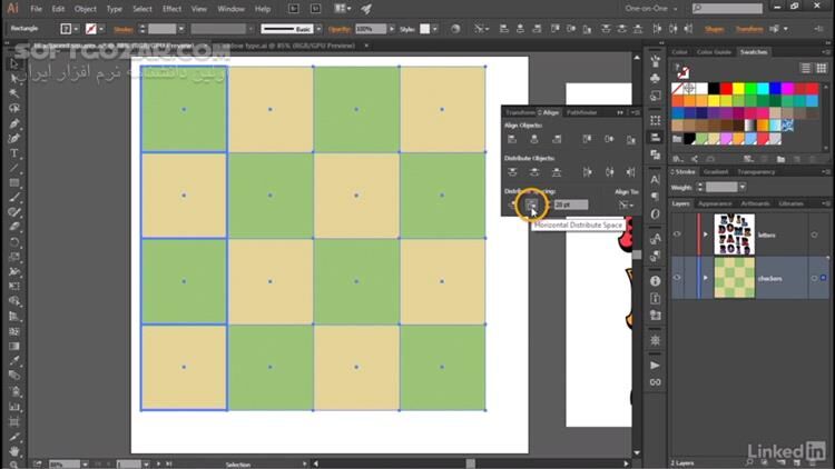 دانلود Lynda - Illustrator CC 2018 One-on-One - Advanced - دانلود آموزش ایلوستریتور - سافت گذر