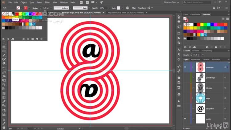 دانلود Lynda - Illustrator CC 2018 One-on-One - Mastery - دانلود آموزش ایلوستریتور - سافت گذر