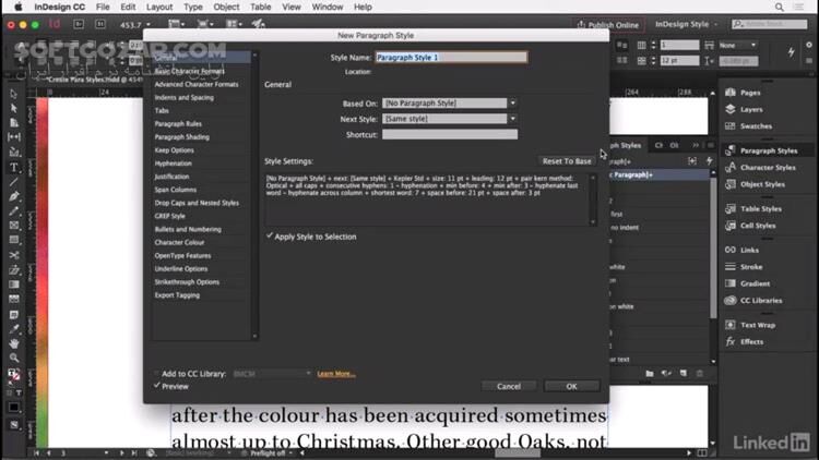 دانلود Lynda - InDesign: Advanced Styles - دانلود آموزش ایندیزاین - سافت گذر