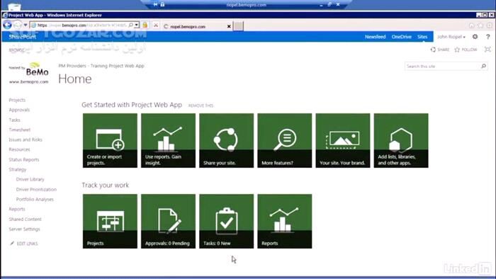 دانلود Lynda - Microsoft Project Server 2013 Administration - دانلود فیلم آموزش مدیریت مایکروسافت پراجکت سروِر 2013 - سافت گذر