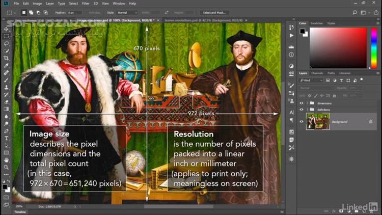 دانلود Lynda - Photoshop CC 2018 One-on-One: Fundamentals - دانلود آموزش فتوشاپ - سافت گذر