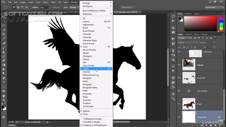 دانلود Lynda - Photoshop CC 2018 One-on-One: Fundamentals - دانلود آموزش فتوشاپ - سافت گذر