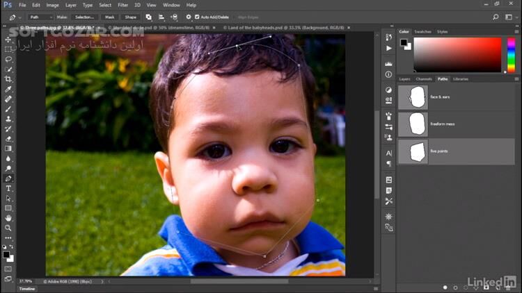 دانلود Lynda - Photoshop CC 2018 One-on-One: Mastery - دانلود آموزش فتوشاپ - سافت گذر