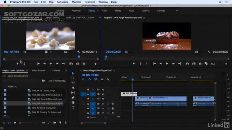 دانلود Lynda - Premiere Pro CC 2018 Essential Training: The Basics - دانلود آموزش پریمیر - سافت گذر
