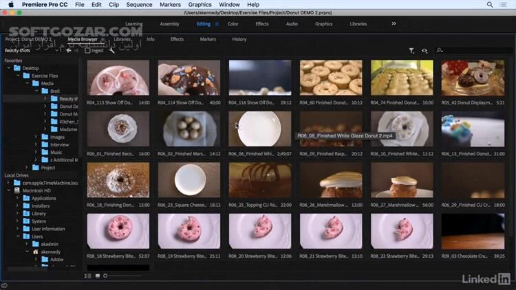 دانلود Lynda - Premiere Pro CC 2018 Essential Training: The Basics - دانلود آموزش پریمیر - سافت گذر