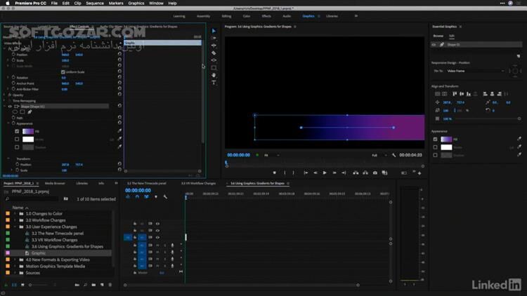 دانلود Lynda - Premiere Pro CC New Features - دانلود آموزش پریمیر - سافت گذر