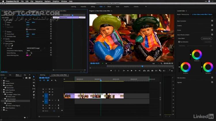 دانلود Lynda - Premiere Pro CC New Features - دانلود آموزش پریمیر - سافت گذر