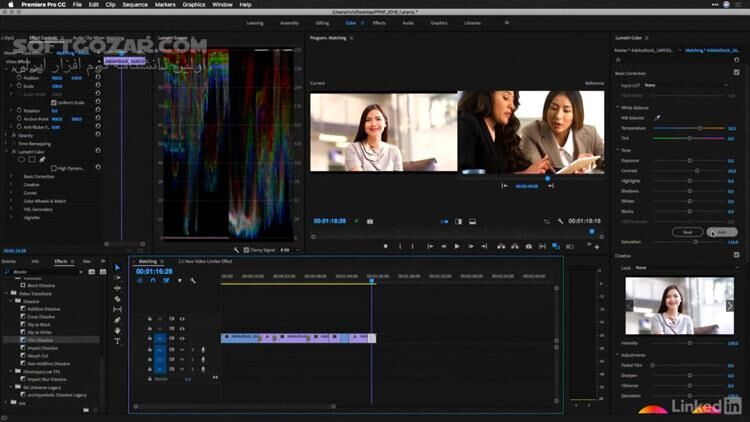 دانلود Lynda - Premiere Pro CC New Features - دانلود آموزش پریمیر - سافت گذر