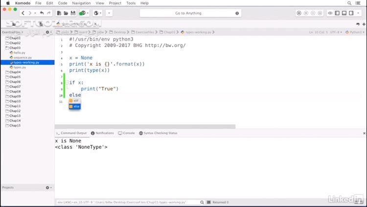 دانلود Lynda - Python Essential Training - دانلود آموزش پایتون - سافت گذر