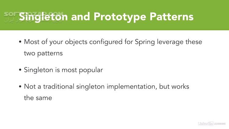 دانلود Lynda - Spring Design Patterns - دانلود آموزش اسپرینگ طراحی الگوها - سافت گذر