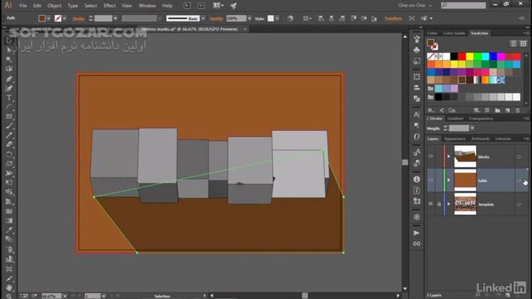 دانلود Lynda - llustrator CC 2018 One-on-One - Fundamentals - دانلود آموزش ایلوستریتور - سافت گذر