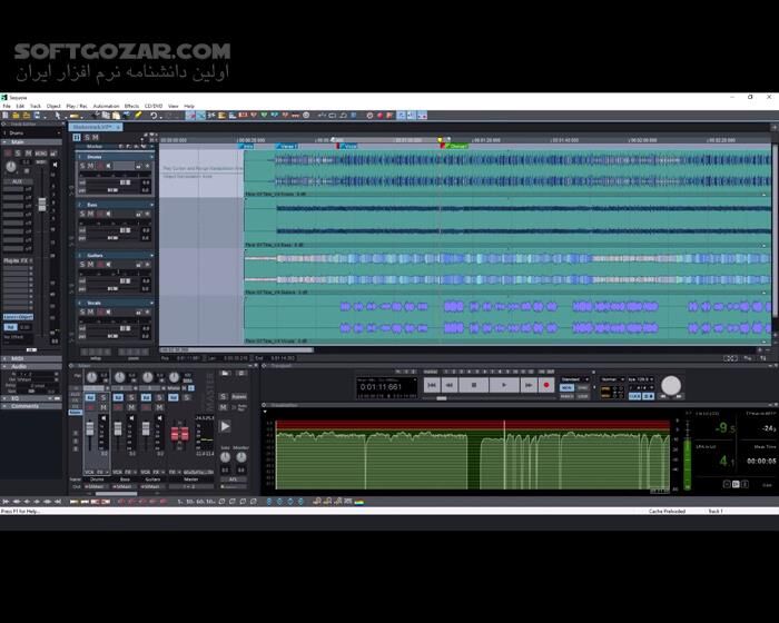 دانلود MAGIX Sequoia Pro 17.3.0 + Contents - دانلود ویرایش صدا - سافت گذر