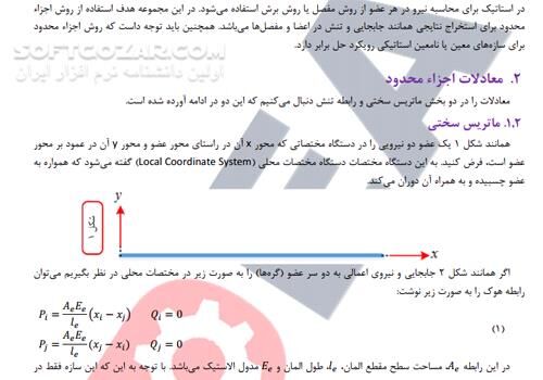 دانلود آموزش تحلیل اجزای محدود با نرم افزار MATLAB - دانلود کتاب آموزش تحلیل متلب - سافت گذر