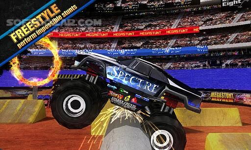 دانلود MEGASTUNT Mayhem Pro 1.5.0 - دانلود بازی مسابقات ماشین های شاسی بلند برای اندروید - سافت گذر