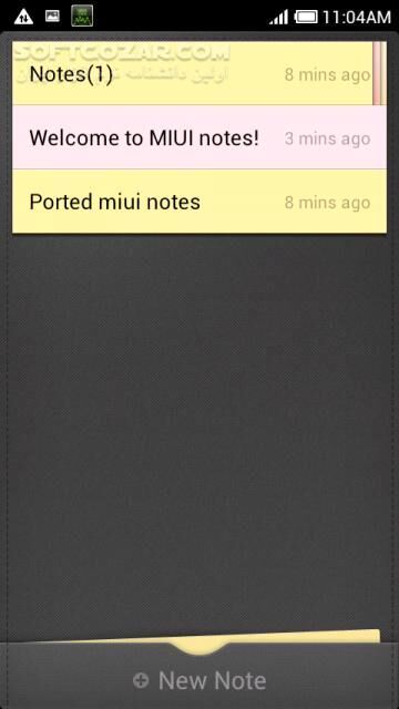 دانلود MIUI Notes 2.10.26 for Android - دانلود دفترچه یادداشت با قابلیت هماهنگ سازی برای اندروید - سافت گذر