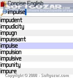 دانلود MSDict Concise Oxford English Dictionary and Thesaurus - دانلود فرهنگ لغت انگلیسی به انگلیسی آکسفورد برای موبایل برای اندروید - سافت گذر