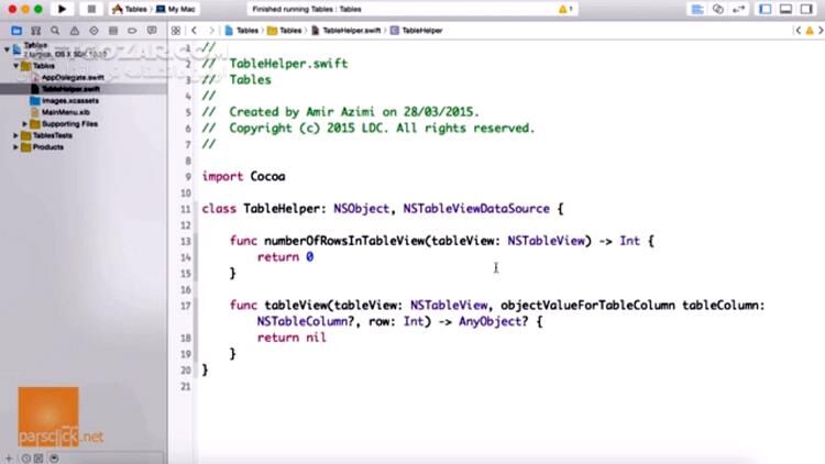 دانلود فیلم‌های آموزش فارسی ساخت برنامه برای مک Mac - دانلود آموزش ساخت اپ برای مک - سافت گذر