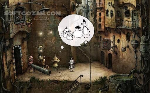 دانلود Machinarium 2.5.6 for Android +2.3 - دانلود بازی ماشیناریوم برای اندروید - سافت گذر
