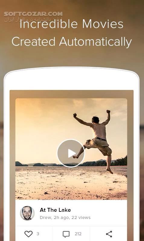 دانلود Magisto Video Editor & Maker 4.52.1.19660 for Android +4.0 - دانلود ایجاد و به اشتراک گذاری کلیپ برای اندروید - سافت گذر
