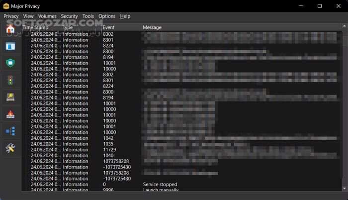 دانلود Major Privacy 0.97.1 Beta - دانلود حفظ حریم خصوصی - سافت گذر