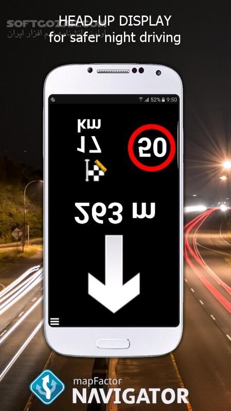 دانلود MapFactor GPS Navigation Maps 7.1.37 for Android +2.3 - دانلود نقشه و مسیریاب مپ فکتور برای اندروید - سافت گذر