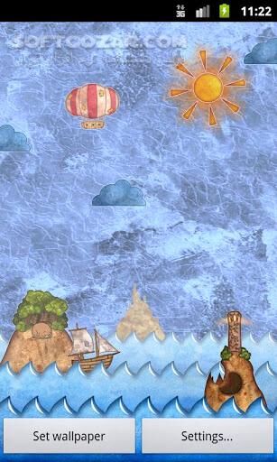 دانلود Marine Miracle 1.5.7 for Android - دانلود لایو والپیپر دریای کاغذی برای اندروید - سافت گذر