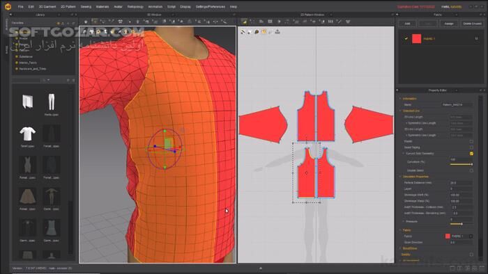دانلود Marvelous Designer Personal 2025.2.143 - دانلود طراحی لباس - سافت گذر