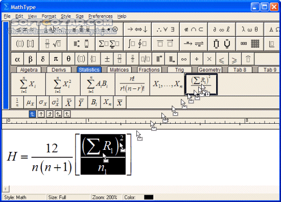 دانلود MathType 7.10.1.458 / macOS - دانلود بهترین نرم افزار برای تایپ علائم ریاضی - سافت گذر
