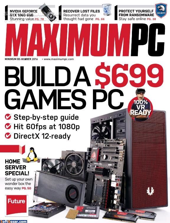 دانلود Maximum PC Magazine February 2016 - January 2017 + Specials 2016 - دانلود کتاب مجله ماکسیموم پی سی - سافت گذر