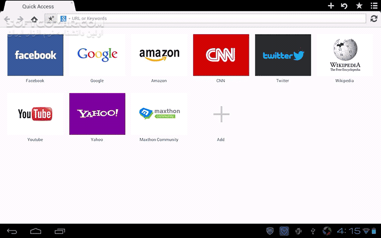 دانلود Maxthon Browser 7.4.5.124 for Android +7.0 - دانلود مرورگر مکستون برای اندروید - سافت گذر