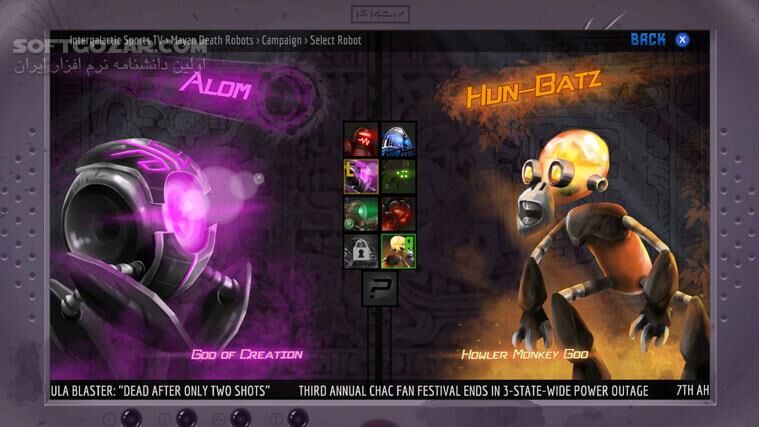 دانلود Mayan Death Robots - دانلود بازی ربات‌های مرگ در تمدن مایان - سافت گذر