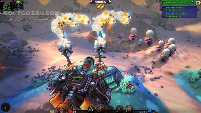 دانلود McDROID - دانلود بازی مک‌گروید - بازی اکشن تیراندازی دفاع از قلعه - سافت گذر