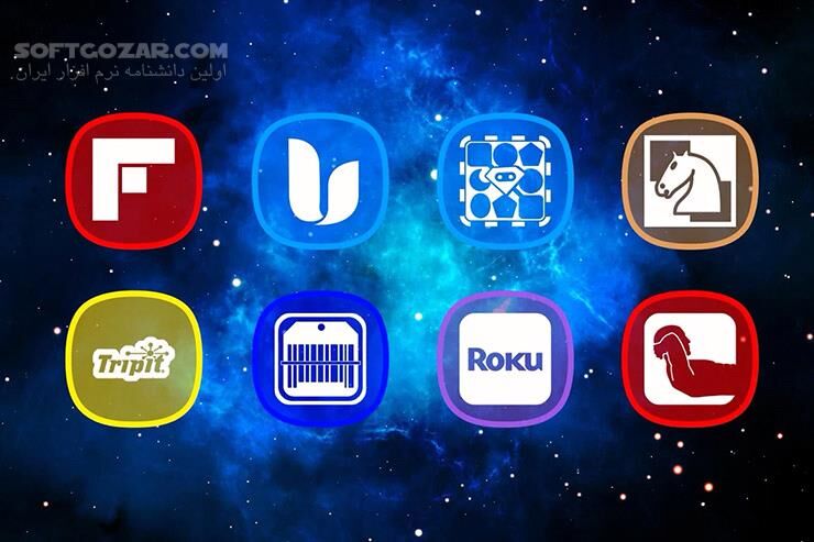 دانلود Meego Multi 1.1.0 for Android +3.1 - دانلود 1300 آیکون با کیفیت 144*144 برای اندروید - سافت گذر