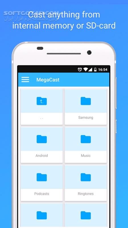 دانلود MegaCast – Chromecast player 1.3.17 For Android +4.1 - دانلود پلیر کروم کست برای اندروید - سافت گذر