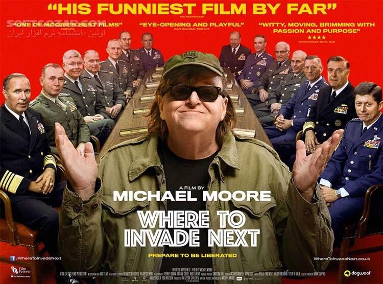 دانلود Where to Invade Next - Michael Moore - دانلود مستند بعد به کجا حمله کنیم - سافت گذر