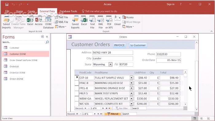 دانلود Microsoft Access 2016 Master Class Beginner to Advanced - دانلود آموزش اکسس - سافت گذر