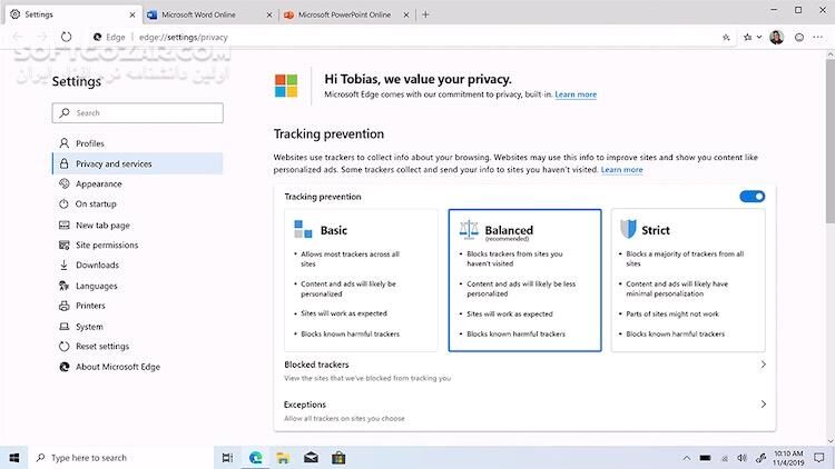 دانلود Microsoft Edge 144.0.3719.92 Stable / macOS - دانلود مایکروسافت اج - سافت گذر